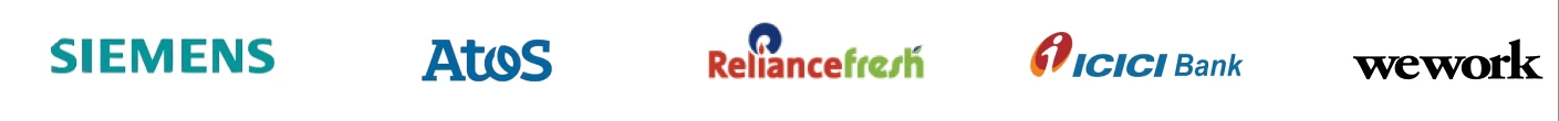 Siemens, Atos, Reliance Fresh, ICICI Bank, WeWork